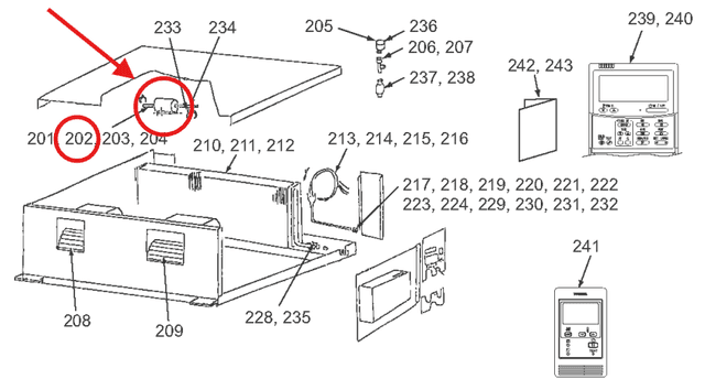 Motor Ventilador STF-200-260-4C - 4312C017