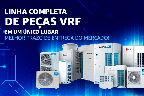 Linha completa de peças VRF em um único lugar
